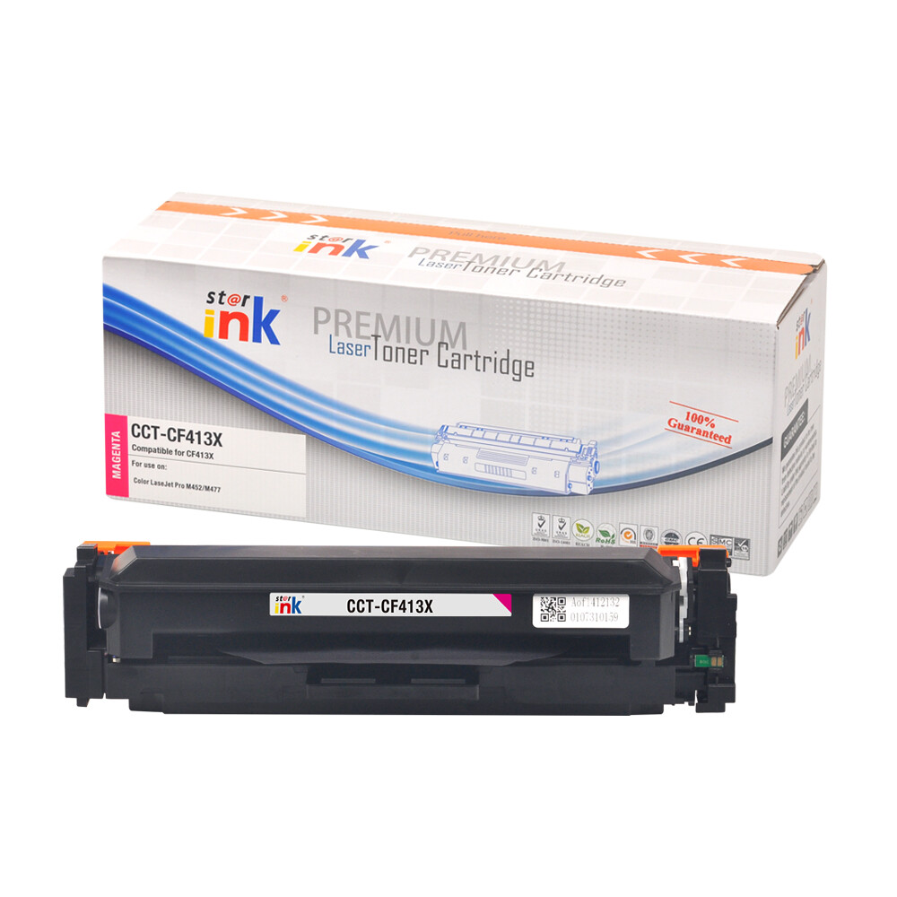 Starink kompatibilný toner HP 410X, HP CF413X (Purpurový)