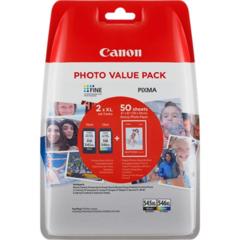 Cartridge Canon PG-545XL + CL-546XL + 50 x Photo Paper GP-501, 8286B006 - originálny (Multipack Čierna/Farebná)