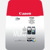 Cartridge Canon PG-560 + CL-561, 3713C006 - originálny (Multipack Čierna/Farebná)