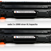 Starink premium toner sada 2 tonerů, HP CB435A, CB436A, CE285A, Canon CRG-712, CRG-725 (Čierny)