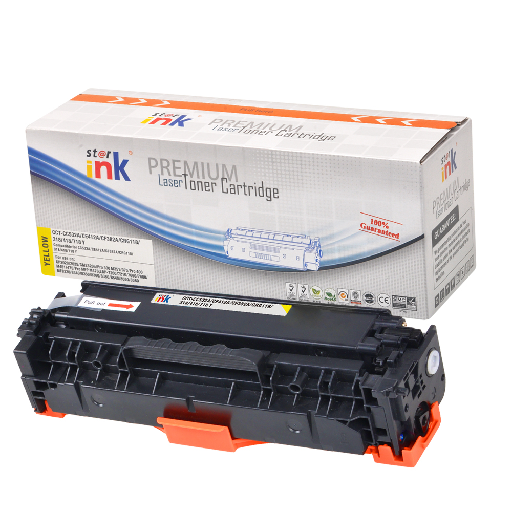 Starink kompatibilný toner HP 304A, HP CC532A (Žltý)