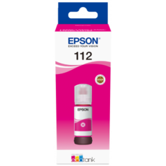 Epson 112, C13T06C34A, fľaša s atramentom - originálny (Purpurová)