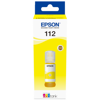 Epson 112, C13T06C44A, fľaša s atramentom - originálny (Žltá)