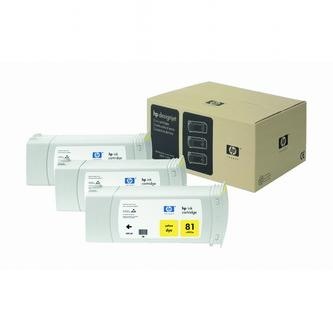 HP Atramentová cartridge HP DesignJet 5000, PS, UV, 5500, PS, UV, C4933A, žltá, No. - originál