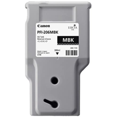 Cartridge Canon PFI-206MBK, 5302B001 - originálny (Matná čierna)