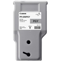 Cartridge Canon PFI-206PGY, 5313B001 - originálny (Foto šedá)