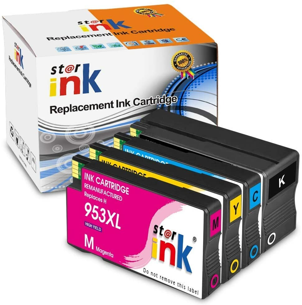 Starink kompatibilný cartridge HP 953XL, HP 3HZ52AE nový firmware (Multipack)