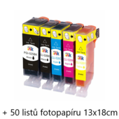 Starink kompatibilní cartridge Canon PGI-525PGBK + CLI-526 C/M/Y/BK (2x Čierna + 3x Farby)