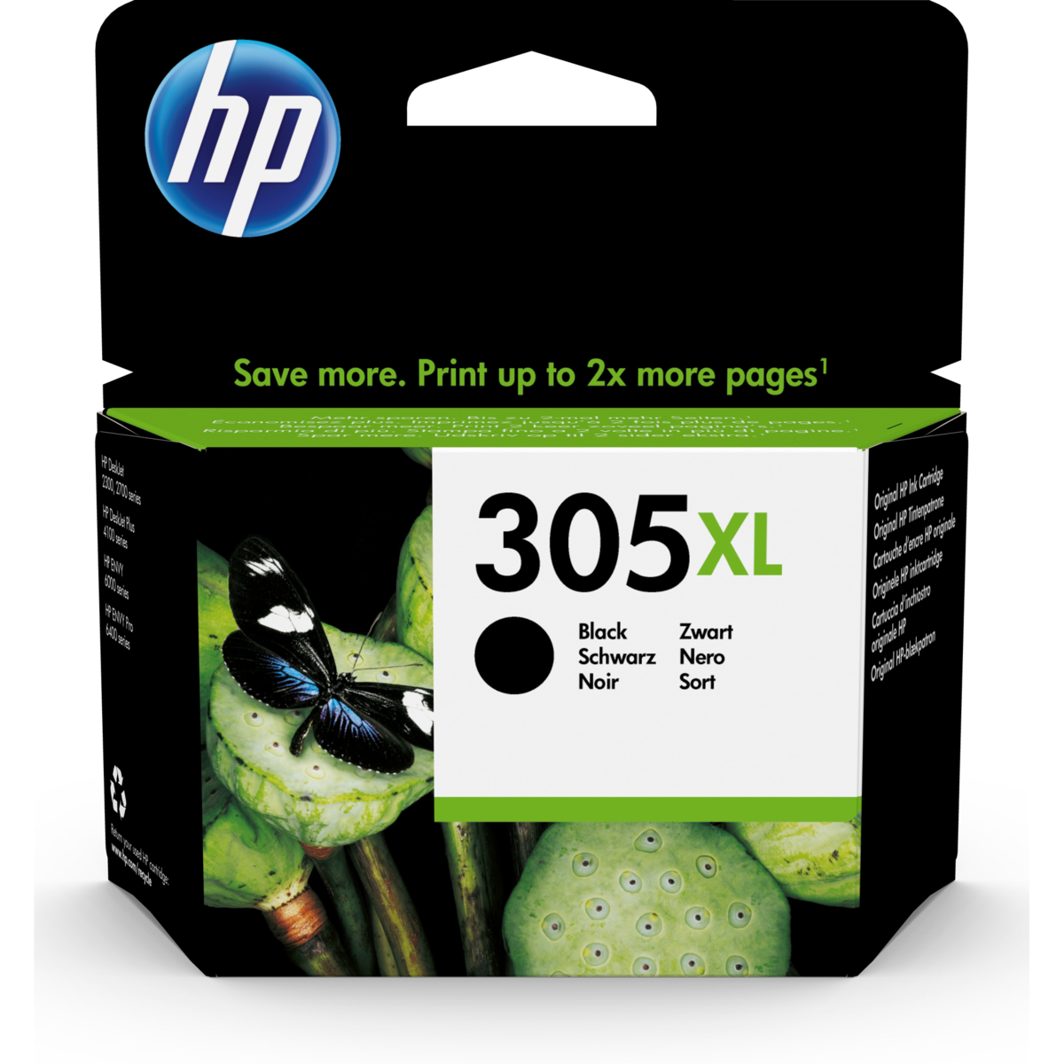 E-shop Cartridge HP 305XL, HP 3YM62AE - originálny (Čierna)