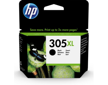 Cartridge HP 305XL, HP 3YM62AE - originálny (Čierna)