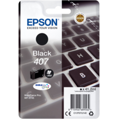 Cartridge Epson 407, C13T07U140 - originálny (Čierna)