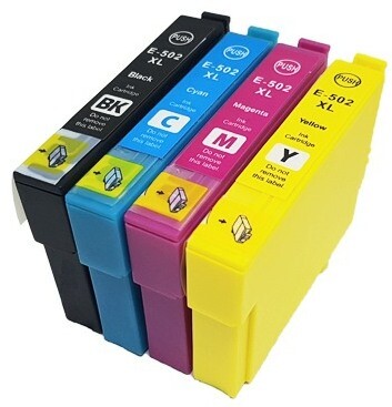 Tonery Náplně Cartridge Epson 502XL, C13T02W64010 - kompatibilní (Multipack CMYK)