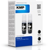 KMP kompatibilný fľaša s atramentom Epson 105, Epson T00Q1 (2x Čierna)