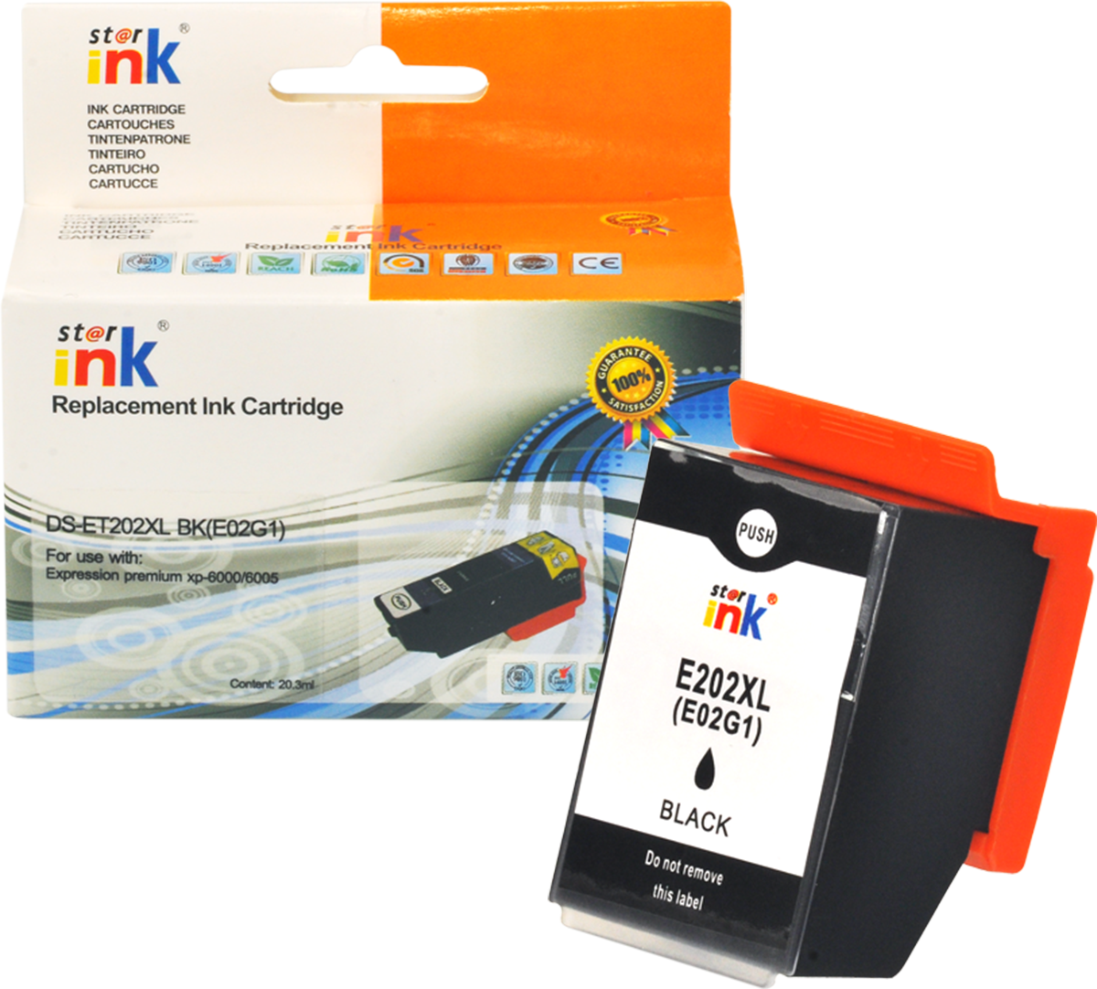 E-shop Starink kompatibilní cartridge Epson 202XL, C13T02G14010 (Čierna)