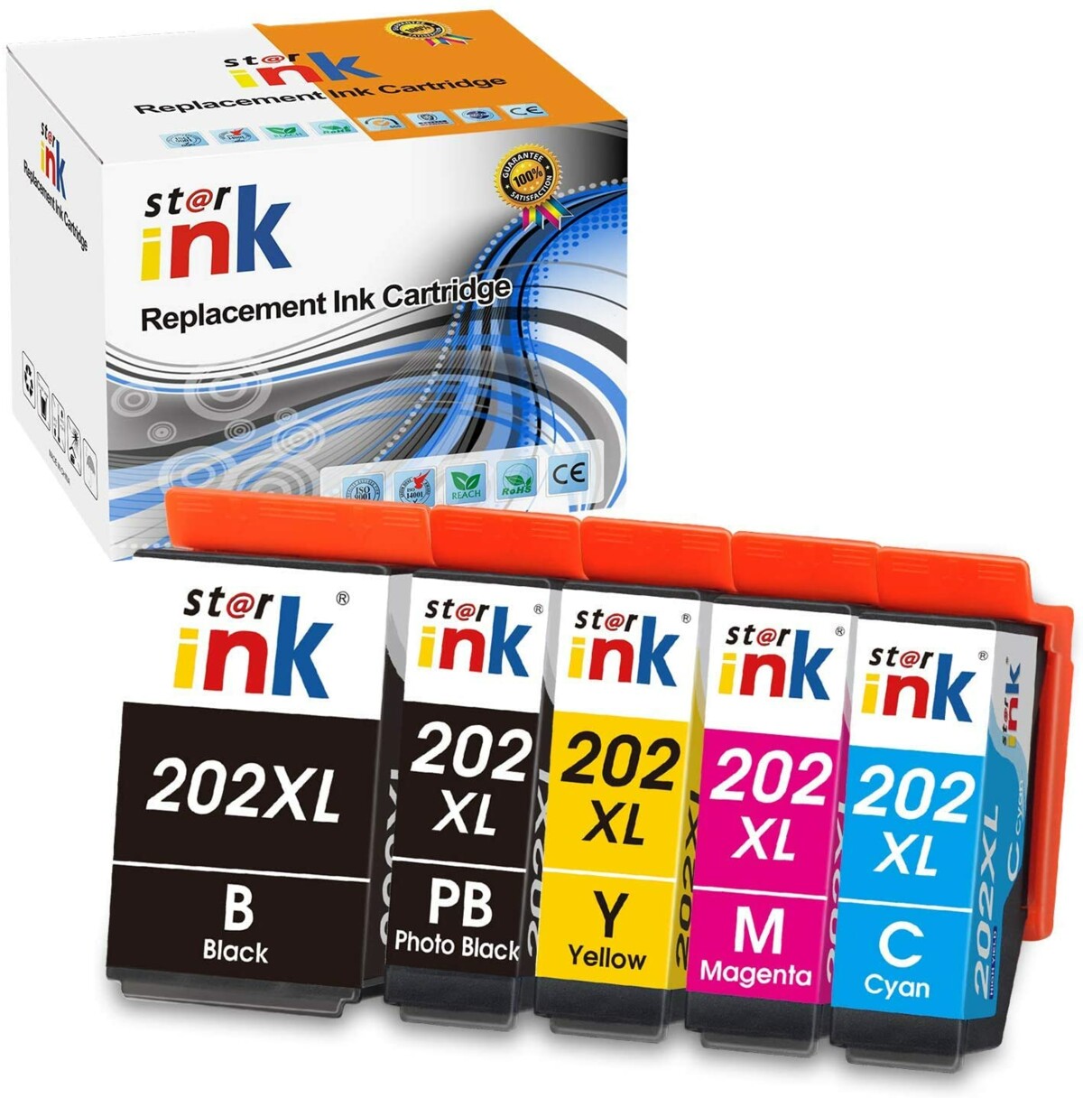 Starink kompatibilní cartridge Epson 202XL, C13T02G74010, multipack (Multipack CMYK/PB)