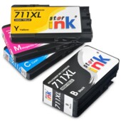 Starink kompatibilní cartridge HP 711, CZ133A, CZ130A, CZ131A, CZ132A (Multipack CMYK)