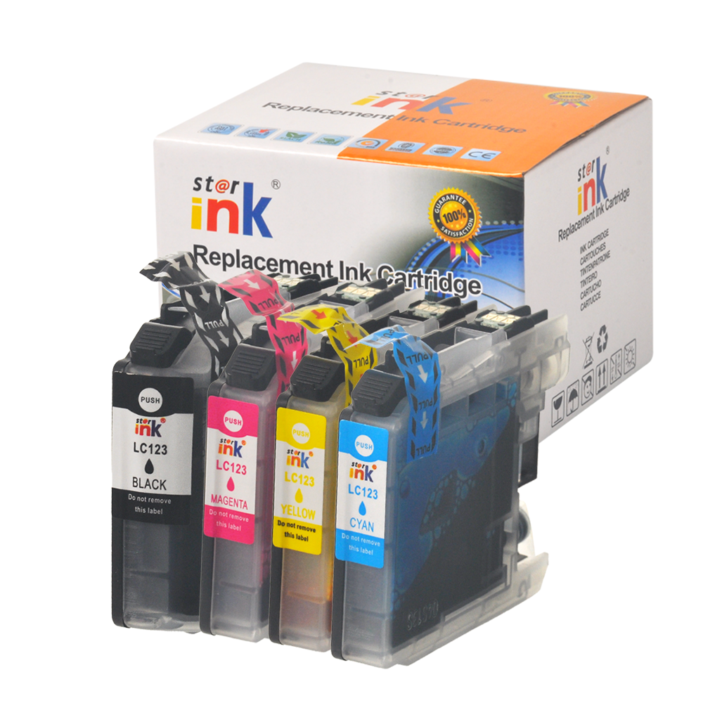 E-shop Starink kompatibilní cartridge Brother LC123, LC123VALBP (Multipack CMYK)