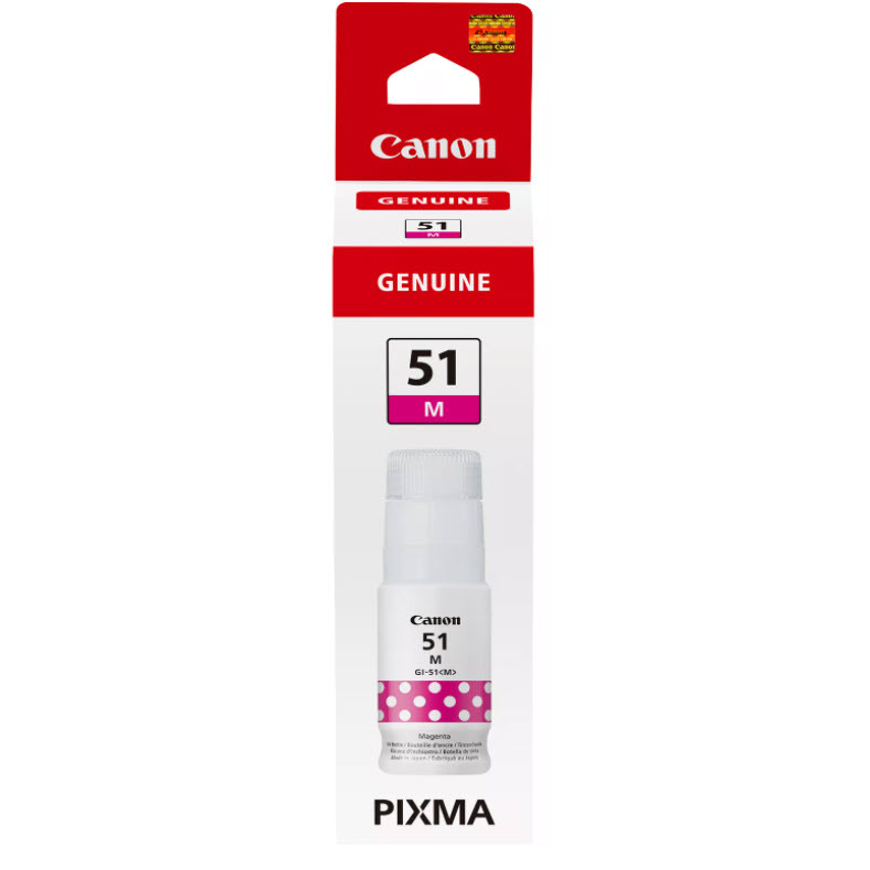 E-shop Canon GI-51M, GI-51 M, 4547C001, fľaša s atramentom - originálny (Purpurová)