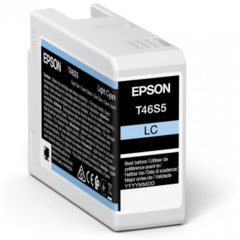 Cartridge Epson T46S5, C13T46S500 - originálny (Svetlo azúrový)
