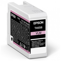 Cartridge Epson T46S6, C13T46S600 - originálny (Světle jasná purpurová)