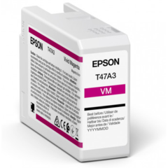 Cartridge Epson T47A3, C13T47A300 - originálny (Jasná purpurová)