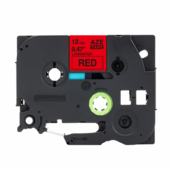 Kompatibilní páska Brother TZ-431 / TZe-431, 12mm x 8m, černý tisk / červený podklad