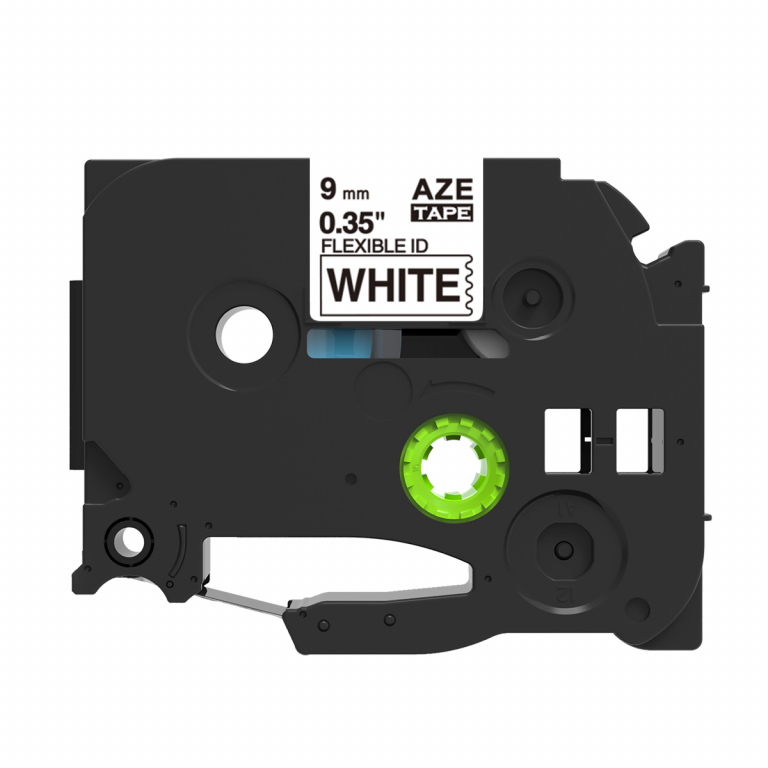 Tonery Náplně Kompatibilní páska Brother TZ-FX221/TZe-FX221, 9mm x 8m, flexi, černý tisk/bílý podklad
