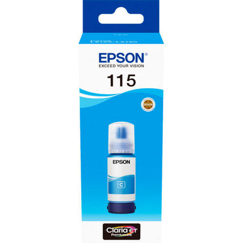E-shop Epson 115, C13T07D24A, fľaša s atramentom - originálny (Azúrová)