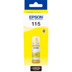 Epson 115, C13T07D44A, fľaša s atramentom - originálny (Žltá)
