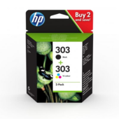 Cartridge HP 303, HP 3YM92AE - originálny (Multipack Čierna/Farebná)