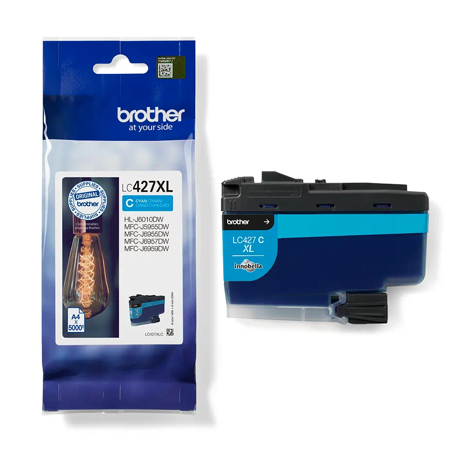 E-shop Cartridge Brother LC427XL-C, LC-427XLC - originálny (Azúrová)