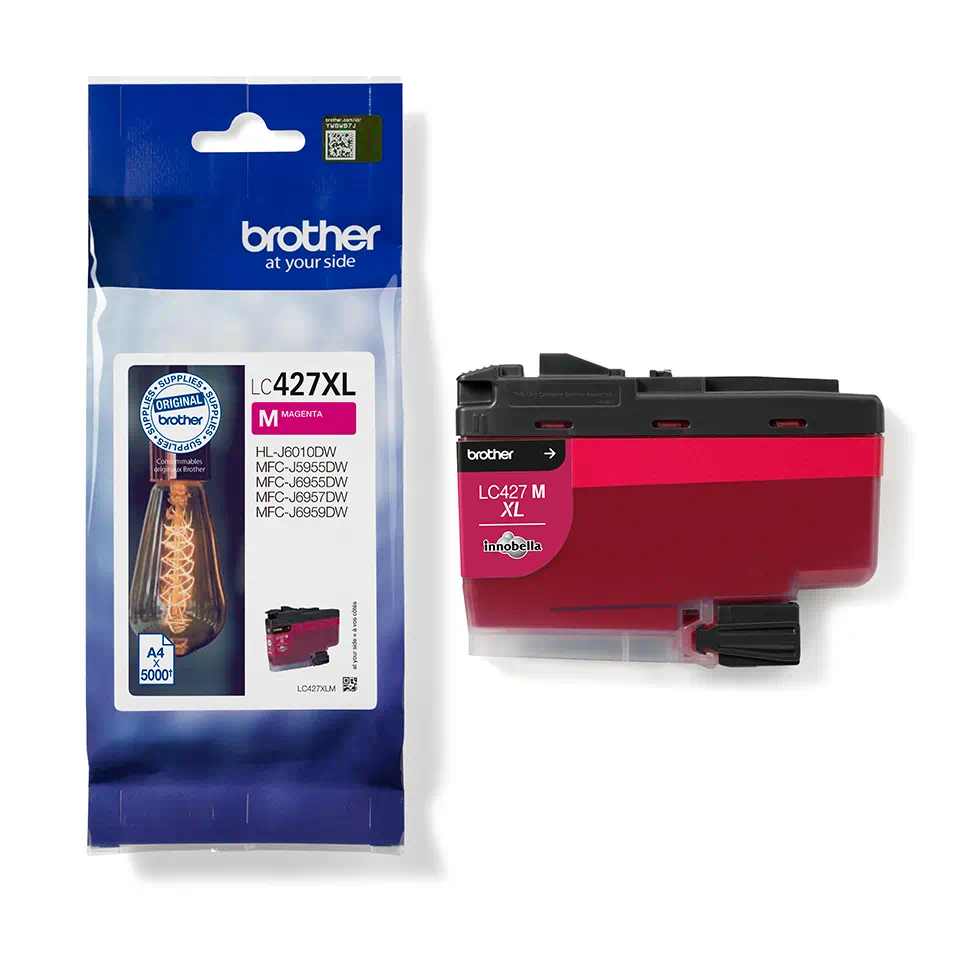 E-shop Cartridge Brother LC427XL-M, LC-427XLM - originálny (Purpurová)