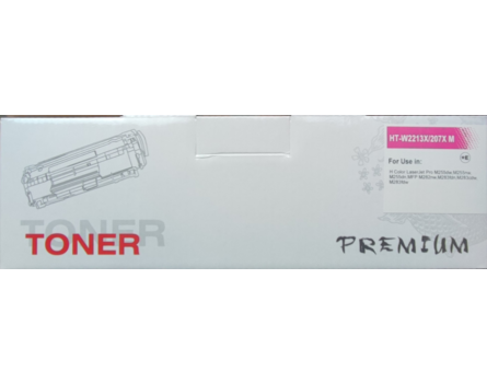 Kompatibilní toner HP 207X, HP W2212X s čipem (Purpurový)