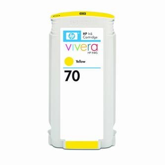 HP Atramentová cartridge HP Designjet Z3100, Z2100, C9454A, žltá, No. 70, 130 ml, O - originál