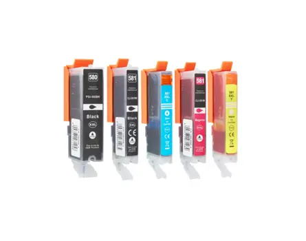 Kompatibilní cartridge Canon PGI-580XXL + CLI-581XXL (Multipack CMYK)