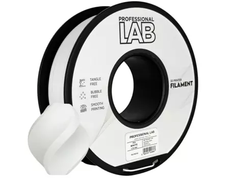 PLA filament Professional Lab - 1 kg bílá