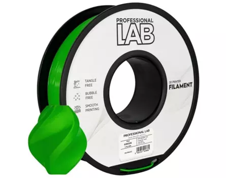 PLA filament Professional Lab - 1 kg zelená