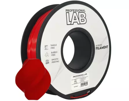 PLA+ filament Professional Lab - 1 kg červená