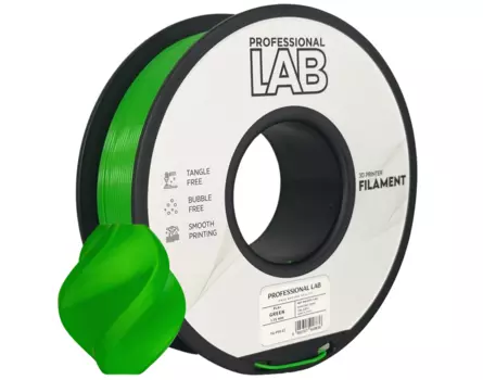 PLA+ filament Professional Lab - 1 kg zelená