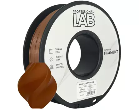 PLA+ filament Professional Lab - 1 kg hnědá