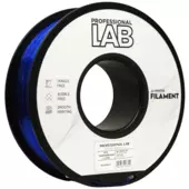 PETG filament Professional Lab - 1 kg modrá transparentní