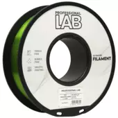 PETG filament Professional Lab - 1 kg zelená transparentní
