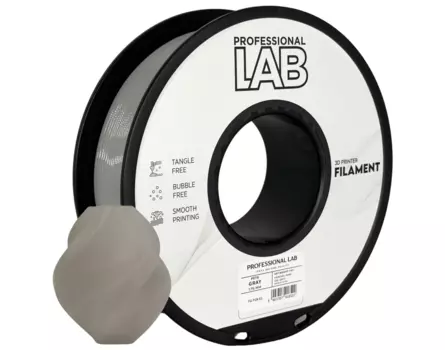 PETG filament Professional Lab - 1 kg sivá