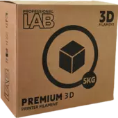 PLA+ filament Professional Lab - 5 kg čierna