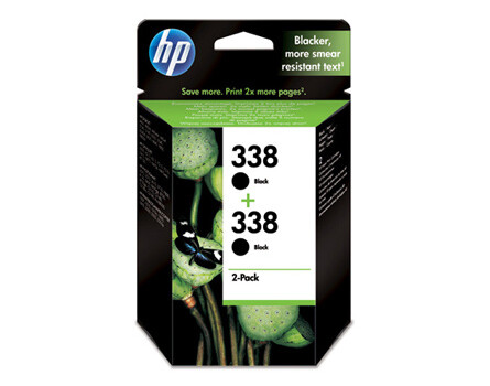 Cartridge HP 338, HP CB331EE originálny 2-pack (Čierna)