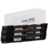 Toner Brother TN-1030 XL, TN-1050 XL, kompatibilný (čierny) 3-PACK