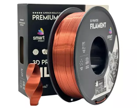 PLA SILK filament Smart Print - 1kg - měďená