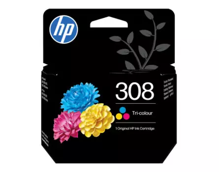 Inkoustová kazeta HP 308 tříbarevná