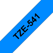 Páska Brother TZ-541 - originálne (Čierny tlač/modrý podklad)
