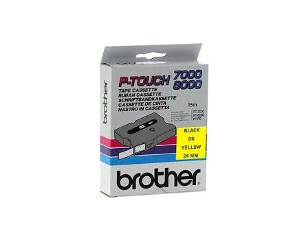 Páska Brother TX-651 - originálne (Čierny tlač/žltý podklad)